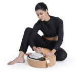 Cork Meditation cushion-With Buckwheat Filling