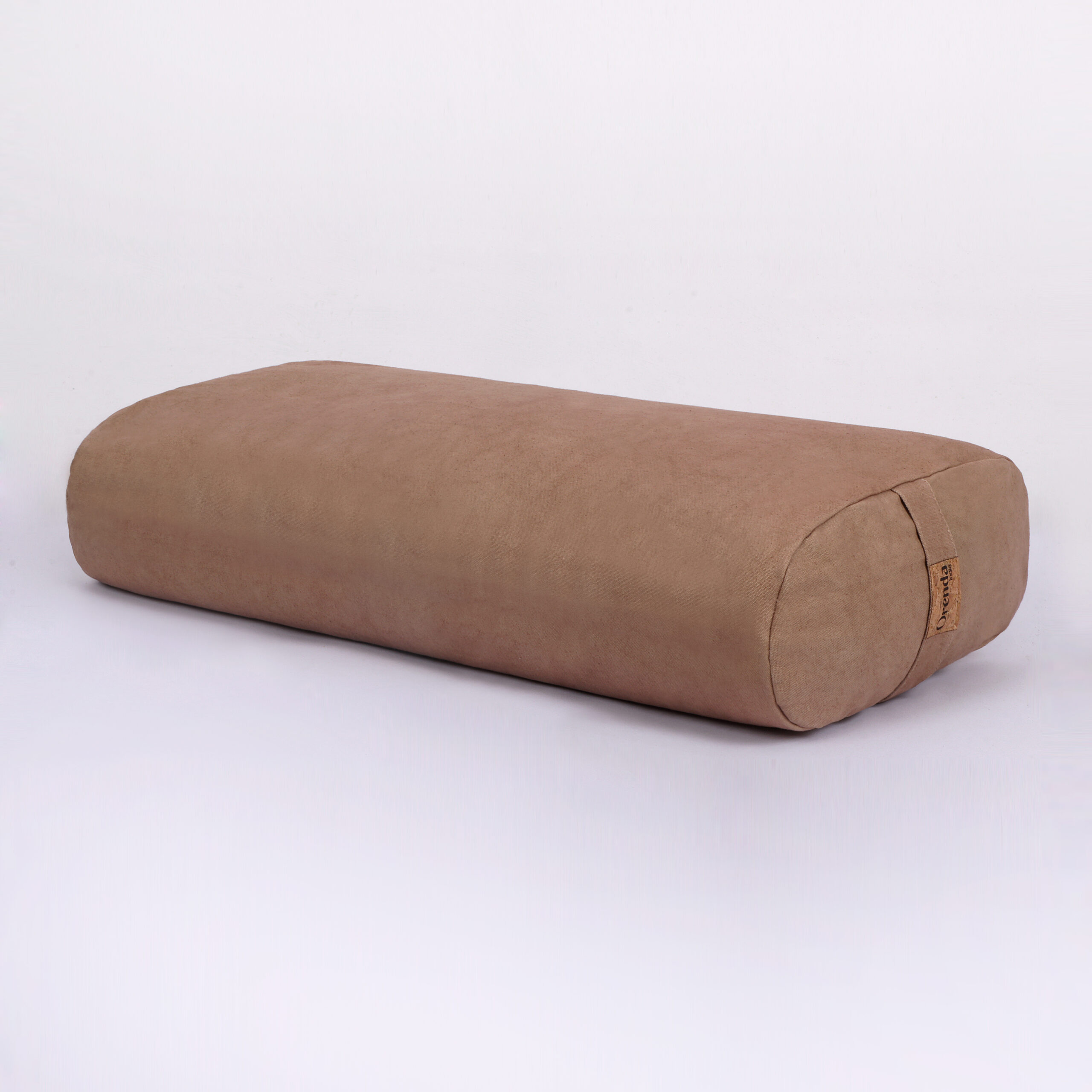 Cotton Canvas Yoga Bolster -With Buckwheat Hull Filling - Image 7